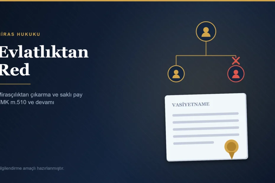 Evlatlıktan red ve mirasçılıktan çıkarma